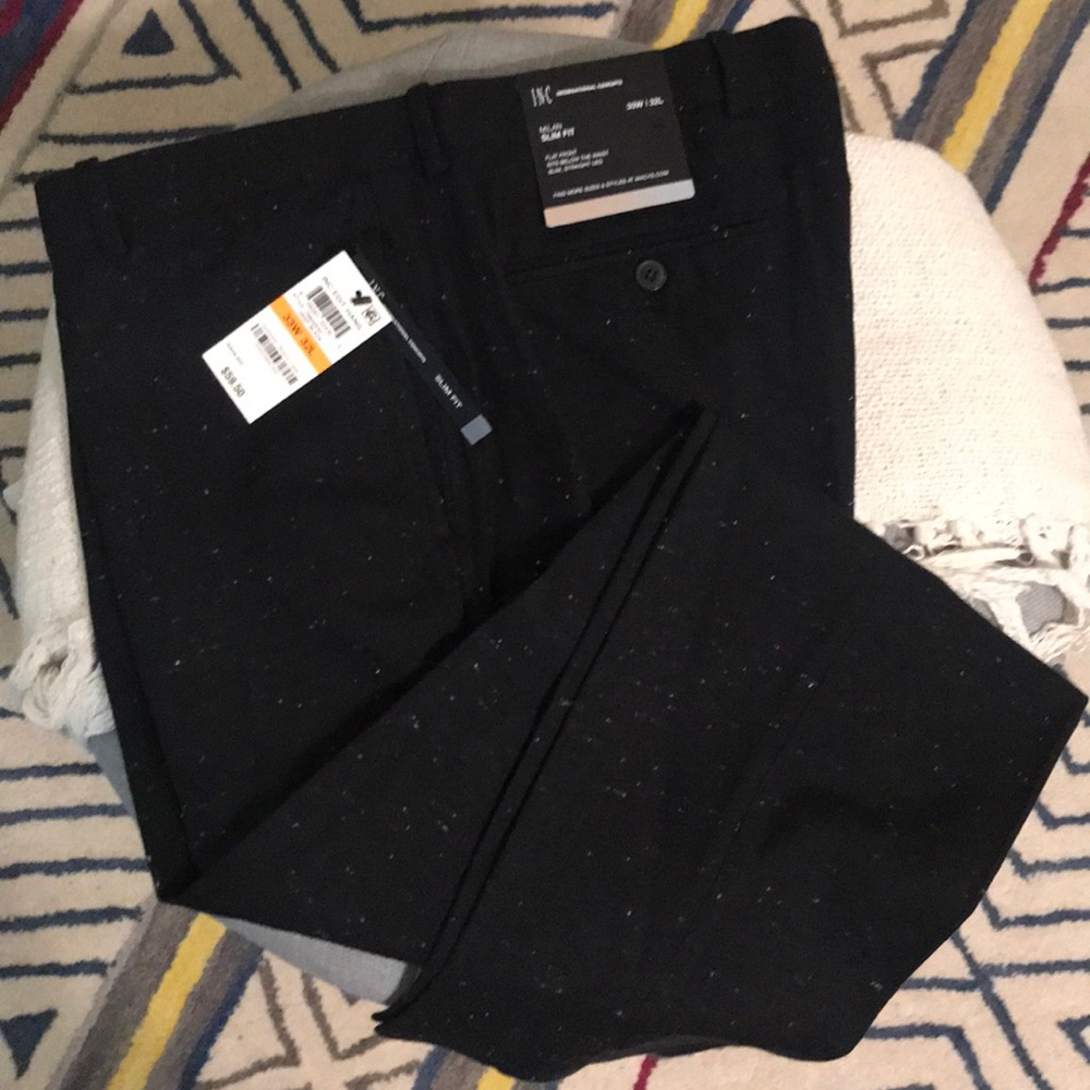 INC MILAN/SLIM-FIT ANKLE-LENGTH PANT
